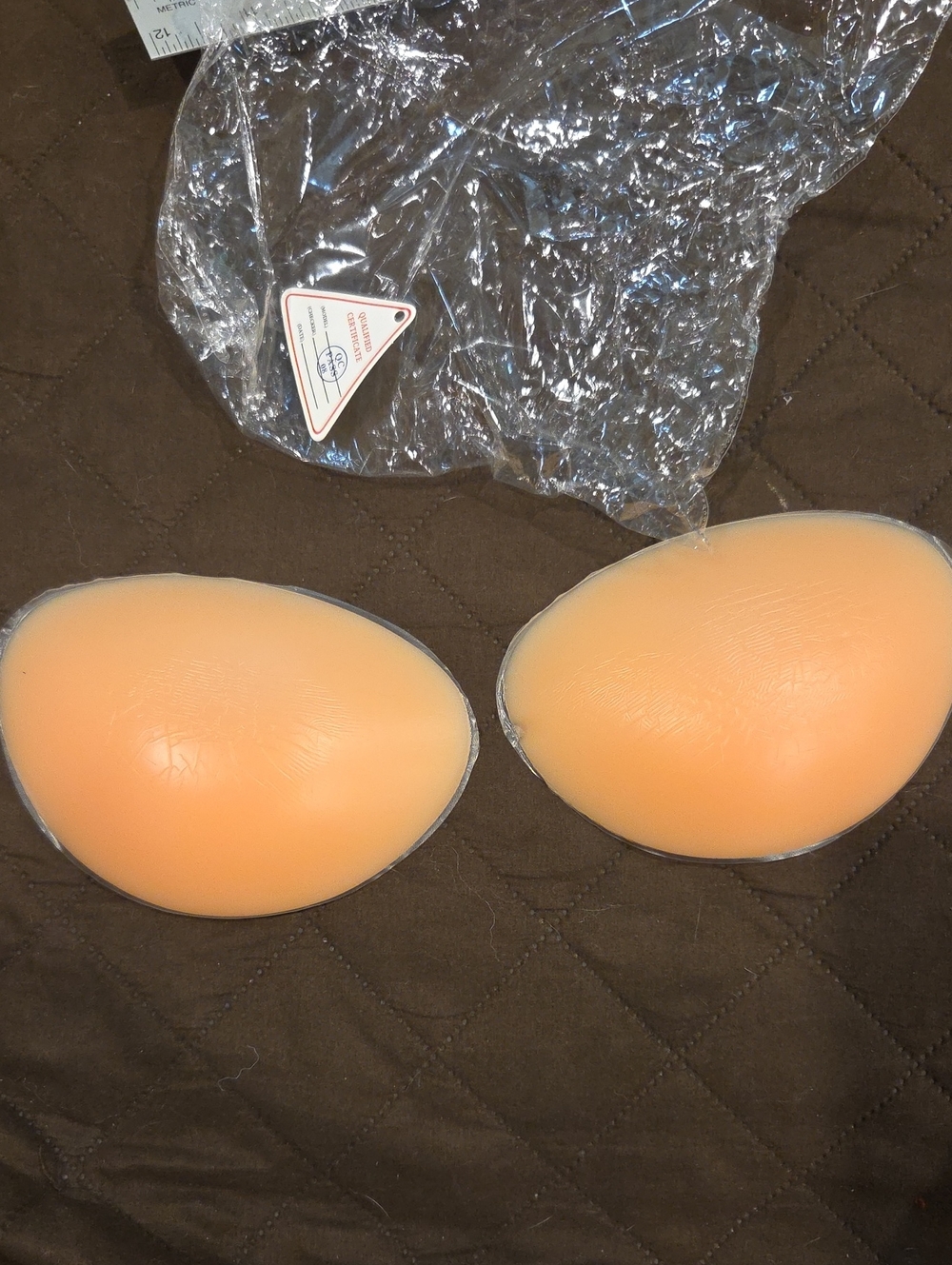Silicone Breast Form Mastectomy Bra Inserts - Nude Sz A Cup ✨️5/$30
